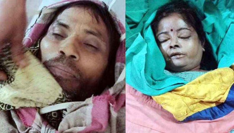 आर्थिक तंगी के चलते पेंटर पति ने की खुदकुशी, 12 घंटे बाद पत्नी की भी गई जान, बच्चे हुए अनाथ, मौत भी ज्यादा देर नहीं रख सकी अलग