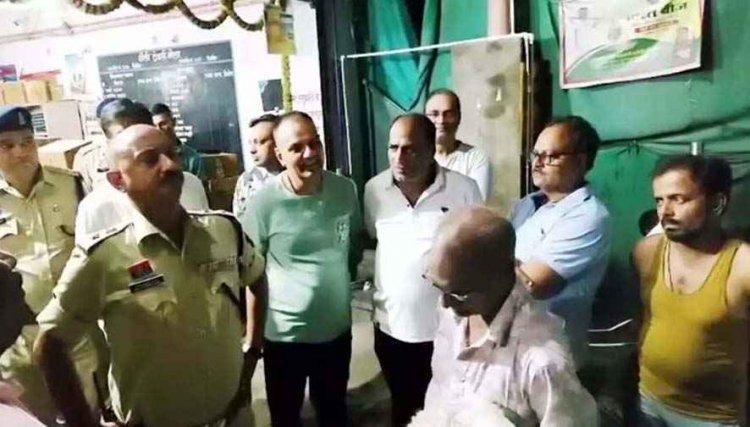 खाद व्यापारी से 7 लाख की लूट, देसी कट्टा की आड़ में वारदात को दिया अंजाम, दो नकाबपोश बदमाश फरार, व्यापारियों में दहशत का माहौल