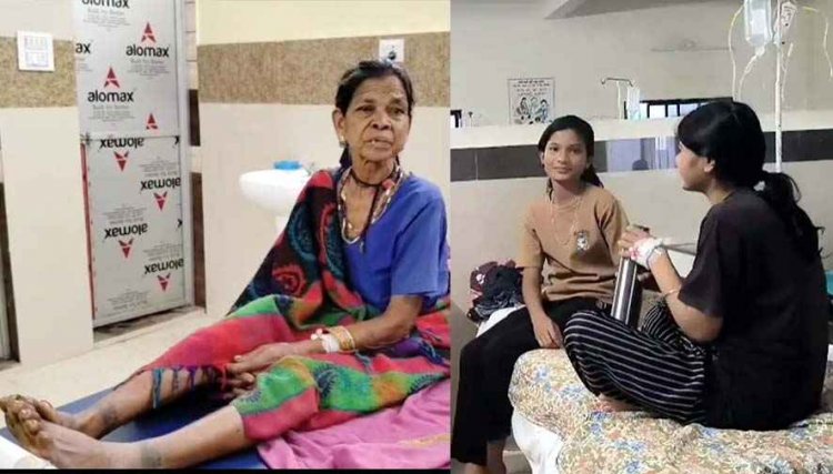 ग्रामीण उल्टी-दस्त से परेशान, अस्थाई स्वास्थ कैम्प में किया जा रहा डायरिया का इलाज, इधर एक महीने के अंदर फिर फैली बीमारी, बाप-बेटी की गई जान