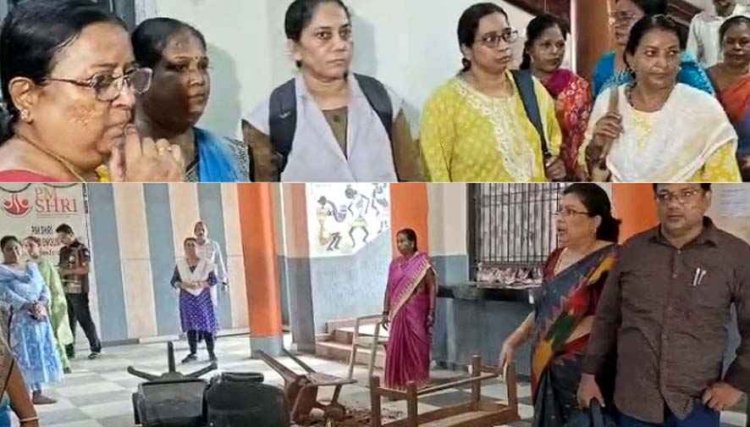 स्कूल में एबीवीपी कार्यकर्ताओं द्वारा तोड़फोड़!, शिक्षकों में दहशत, कक्षाएं बंद, प्रबंधन ने दर्ज कराई FIR, NSUI ने किया कार्यवाही की मांग