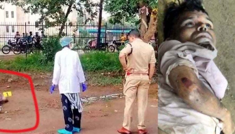 साइंस कॉलेज मैदान में अज्ञात युवक की मिली लाश, हत्या की आशंका, घटना को लेकर इलाके दहशत का माहौल, जांच में जुटी पुलिस