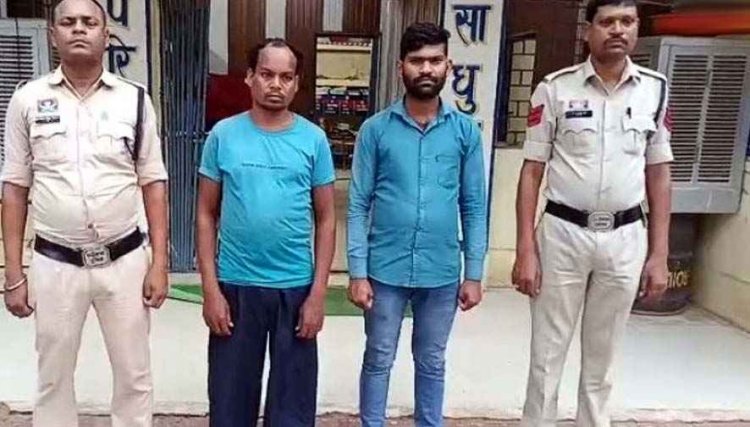 गौ तस्करी का भंडाफोड़, पुलिस ने दो आरोपियों को गिरफ्तार कर भेजा सलाखों के पीछे, 7 गायों से भरा पिकअप जब्त, एक आरोपी फरार, तलाश जारी