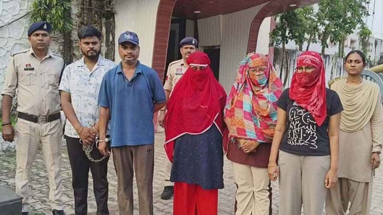 शेयर मार्केट में निवेश के नाम पर 12 करोड़ की ठगी, पुलिस ने तीन महिलाओं समेत पांच पांच आरोपियों गिरफ्तार कर भेजा सलाखों के पीछे