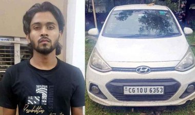 तेज रफ्तार कार ने मोटरसाइकिल सवार को मारी जोरदार टक्कर, हादसे में सुरक्षा गार्ड की मौत, पसरा मातम, आरोपी वाहन चालक गिरफ्तार