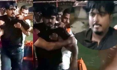 दुर्गा विसर्जन उत्सव के दौरान रात 1:30 बजे नशे में धुत युवक ने नदी में लगा दी छलांग, SDRF की टीम के जवानों ने बचाई जान
