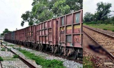 प्राइवेट स्कूल के शिक्षक ने मालगाड़ी के सामने कूदकर की आत्महत्या, क्षत-विक्षत हालत में मिली लाश, मचा हड़कंप, जांच में जुटी पुलिस