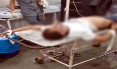 छोटा पैकेट-बड़ा धमाका करूंगा बोलकर बुजुर्ग ने पिया जहर, थाने के सामने बहू-बेटे से तंग आकर आत्महत्या की कोशिश, बहू बोली- परिवार नशे से परेशान