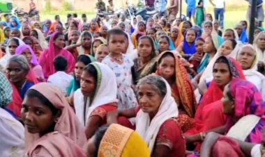 अडानी कंपनी की पुरंगा कोयला खदान का विरोध, खुलकर सामने आए विधायक लालजीत, ग्रामीण- “जल, जंगल, जमीन और हाथियों का घर उजड़ने नहीं देंगे”