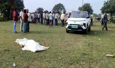 दीपावली के दिन संदिग्ध हालत में मिली व्यापारी की लाश, कीटनाशक के डिब्बे भी मिले; पत्नी से विवाद, सुसाइड की आशंका, जांच में जुटी पुलिस