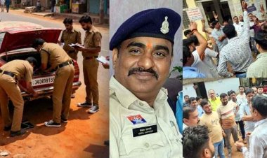 रायपुर में कारोबारी की कार से 2 लाख चोरी, पुलिस ही निकली चोर, पांच पुलिसकर्मी सस्पेंड, पीएम-सीएम पोस्टर विवाद के बाद उठ रहे सवाल