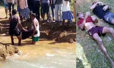 मधुमक्खियों का हमला, मचा हड़कम्प, जान बचाने तालाब में कूदे पिता-पुत्र, नहीं निकल पाए बाहर, 4 घंटे बाद निकला शव, 5 ग्रामीण घायल