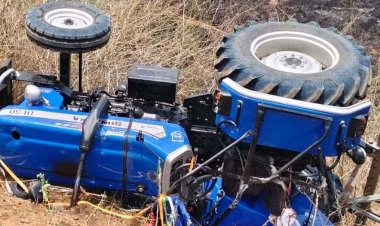 खेत जा रहे किसान की ट्रैक्टर में दबने से दर्दनाक मौत, इधर अज्ञात वाहन ने युवक को रात में पीछे से रौंदा, सिर में गंभीर चोट से मौके पर गई जान