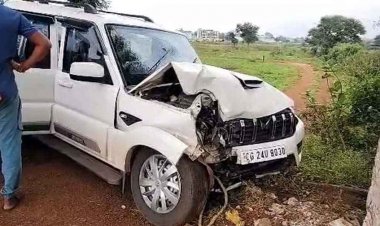 छट्ठी कार्यक्रम से लौटते वक्त पलटी तेज रफ्तार स्कॉर्पियो, 6 महिलाएं घायल, बाल-बाल बची 11 लोगों की जान, अस्पताल में भर्ती, इलाज जारी