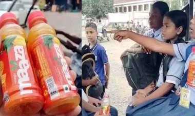 स्कूली बच्चों और राहगीरों को बांटे मुफ्त कोल्डड्रिंक, एक्सपायरी डेट देख उड़े लोगों के होश, वीडियो सोशल मीडिया पर जमकर वायरल, जांच में जुटी पुलिस