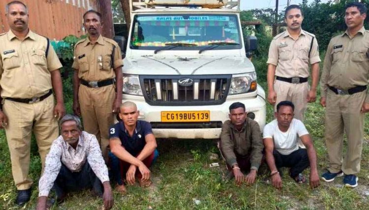 गौ तस्करी पर पुलिस का प्रहार, अलग-अलग मामलों में बूचड़खाने लेकर जाने से पहले  पुलिस ने 9 तस्करों को गिरफ्तार कर भेजा सलाखों के पीछे