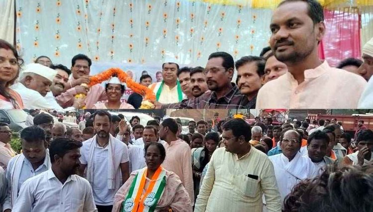 जिला अध्यक्ष चयन प्रक्रिया को लेकर फिंगेश्वर में कांग्रेस कार्यकर्ताओं के बीच पहुंची पर्यवेक्षक रेहाना रियाज़ चिश्ती, कांग्रेस जनों की भीड़ देख गदगद हुईं पर्यवेक्षक