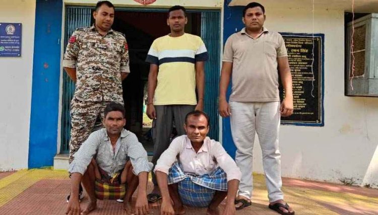 देवभोग पुलिस की सख्त कार्रवाई, अवैध पशु परिवहन एवं क्रूरता करने वाले लोगों पर की गई कार्यवाही, पुलिस ने 2 आरोपियों को किया गिरफ्तार