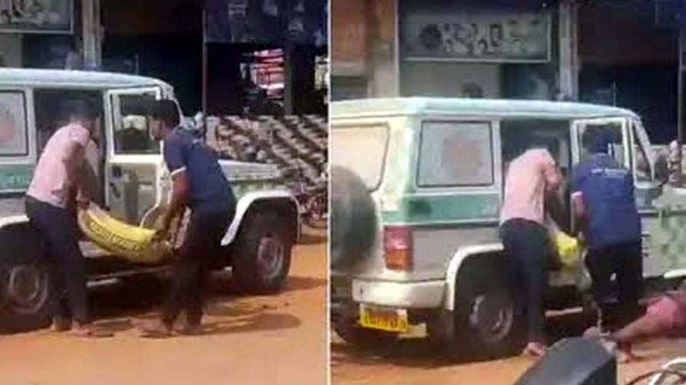 महतारी एक्सप्रेस में सीमेंट की बोरी लादने वाले ड्राइवर पर प्रशासन का सख्त एक्शन, नौकरी से छुट्टी, चालक निलेश बर्खास्त