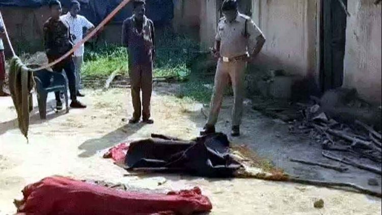 दीपावली के दूसरे दिन पति-पत्नी की आंगन में मिली लाश, डबल मर्डर से इलाके में फैली सनसनी, तीन बच्चों के सिर से उठा साया, गांव में छाया मातम