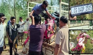 स्कूल जा रही 10 वर्षीय छात्रा को बाइक सवार ने मारी जोरदार टक्कर, मौके पर मासूम लड़की की मौत, दो युवक घायल, अस्पताल में भर्ती