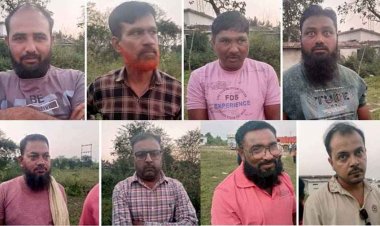 गरियाबंद की राइस मिल में 52 परियों का खेल, रंगे हाथ धरे गए 8 खिलाड़ी, जुआरियों से 25000 नगद, 8 मोबाइल और 6 मोटर साइकिल जप्त