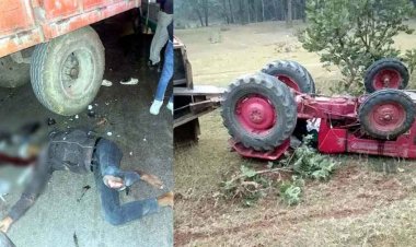 तेज रफ्तार ट्रैक्टर ने बाइक सवार को मारी टक्कर, दो अलग-अलग हादसों में 2 युवक की मौत, 2 युवतियां गंभीर, हादसे के बाद चालक फरार