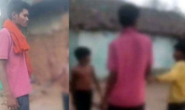 खौफ का वीडियो वायरल, 11-13 साल के बच्चों ने हथियार लहराकर युवक को दी धमकी!, कहा- किसी बात का डर नहीं सीधे चाकू घोंप दूंगा