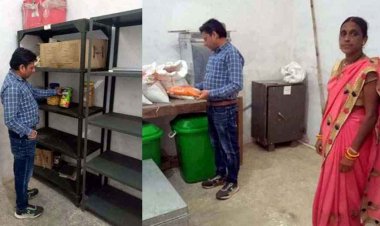 बच्चे के साथ क्रूरता करने वाली आंगनबाड़ी कार्यकर्ता गिरफ्तार, इधर बच्चों को घुन लगी दाल परोसने के मामले में जांच शुरु, 4 साल से चबूतरे पर चल रही पढ़ाई