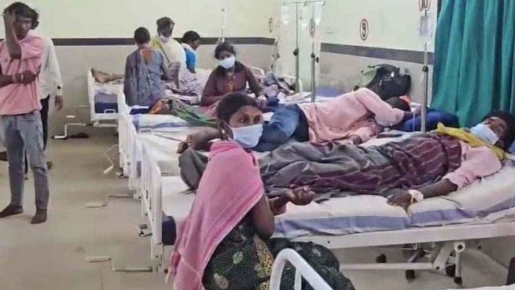 डायरिया का कहर, मृत्यु भोज के बाद गांव में फैला संक्रमण, एक युवक की मौत, 50 से ज्यादा लोग बीमार, गांव में दहशत का माहौल