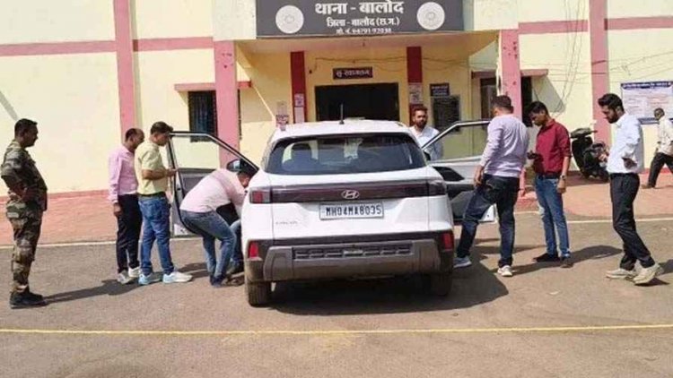 पुलिस का सबसे बड़ा एक्शन, सीटों के नीचे गुप्त तहखाना अंदर नोटों की गड्डियां, महाराष्ट्र पासिंग कार से तीन करोड़ नकद बरामद!