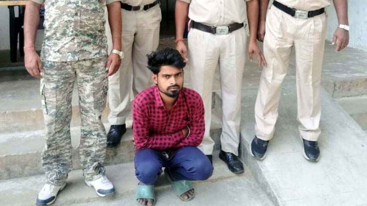 युवती से घर घुसकर छेड़खानी और मारपीट कर युवक फरार, पुलिस ने आरोपी उमेश को गिरफ्तार कर भेजा सलाखों के पीछे