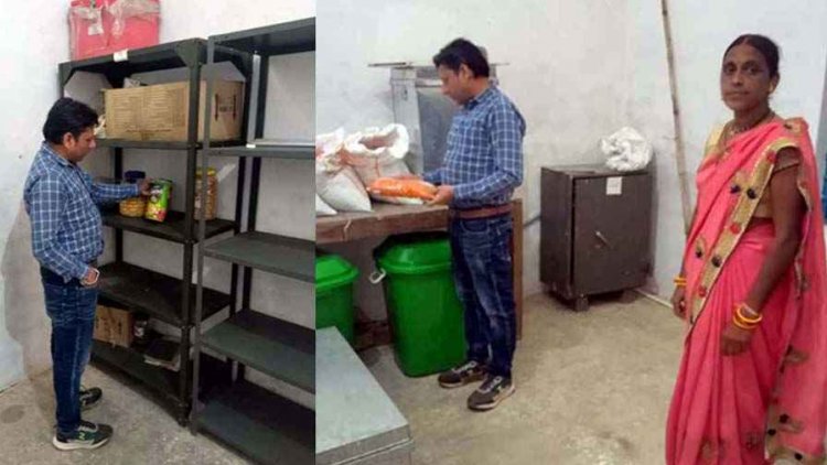 बच्चे के साथ क्रूरता करने वाली आंगनबाड़ी कार्यकर्ता गिरफ्तार, इधर बच्चों को घुन लगी दाल परोसने के मामले में जांच शुरु, 4 साल से चबूतरे पर चल रही पढ़ाई