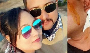 सहायक सब इंस्पेक्टर ने नशे में बेटी पर किया जानलेवा हमला, शिक्षिका पत्नी ने बचाई जान,उच्च अधिकारियों से लगाई इंसाफ की गुहार