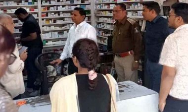 मेडिकल स्टोर संचालक बिना डॉक्टर पर्ची बेच रहे नशीली दवाई, 2 संचालको को स्वास्थ्य विभाग ने थमाया नोटिस, कलेक्टर के निर्देश पर कार्रवाई