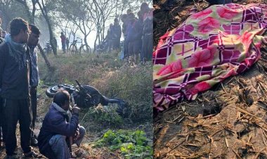 दर्दनाक सड़क हादसा, बाइक से गांव लौट रहे युवक की बाइक अनियंत्रित होकर लकड़ी के गोले से टकराने से मौत, पसरा मातम, जांच में जुटी पुलिस