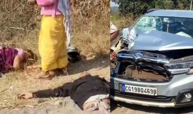 नहावन से लौट रहे दामाद-सास और साली सड़क हादसे की शिकार, धमतरी में दो सड़क हादसों में 2 लोगों की मौत, 3 गंभीर का इलाज जारी