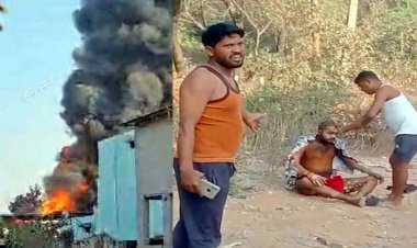 फर्नीचर दूकान में भयंकर आग, 2 की मौत, फैक्ट्री से जलते निकला सुपरवाइजर, तारपीन टैंकर खाली करते वक्त दर्दनाक हादसा, इलाके को दहशत