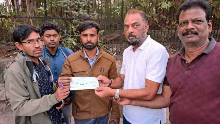 बुजुर्ग माता-पिता ओर विकलांग भाई के लिए  कमाने निकला गरीब युवक, लेकिन घर पहुंची बारह लाख के चेक के साथ कृष्णा की लाश