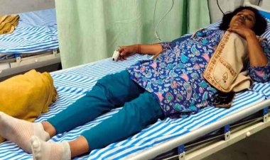 चैतन्य बघेल की रिहाई से कांग्रेसियों में खुशी की लहर, आतिशबाजी के दौरान महिला पत्रकार घायल, अस्पताल में इलाज जारी