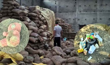 वेयरहाउस में मां की आंखों के सामने उजड़ गई पूरी दुनिया, चने की बोरी के नीचे दबने से गोदाम में मजदूरी कर रही महिला के दो मासूम बच्चों की मौत