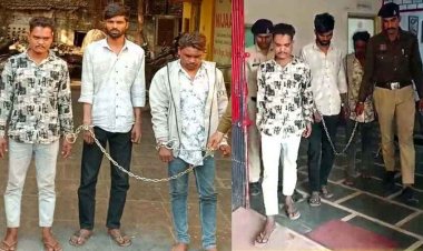 पुरानी रंजिश के चलते बदमाशों ने युवक पर ब्लेड से किया हमला, पुलिस ने फौरन लिया एक्शन, तीन आरोपियों गिरफ्तार कर भेजा जेल