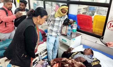धान न बिकने और टोकन न मिलने से हताश किसान का टूटा हौसला, कीटनाशक पीकर दी जान देने की कोशिश, कांग्रेस सांसद पहुंची अस्पताल