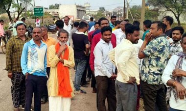 अतिक्रमण हटाने गई टीम लौटी खाली हाथ, ग्रामीणों में दिखा भारी आक्रोश, लगे गंभीर आरोप, 2 फरवरी को कलेक्ट्रेट घेराव की चेतावनी