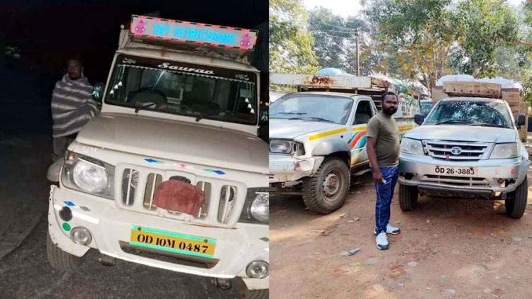 गरियाबंद जिले में धान के अवैध परिवहन एवं बिक्री करते 2 मामलों में 115 कट्टा 48.75 कि्ंवटल 1 लाख 51 हजार 125 सौ रुपये का अवैध धान जप्त