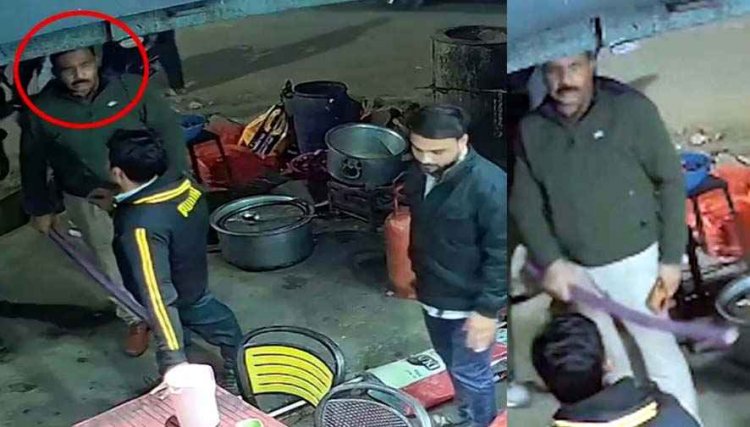 थाना प्रभारी पर विकलांग से मारपीट का आरोप, CCTV फुटेज के साथ SP से शिकायत, दिव्यांग व्यापारी को इंसाफ की जगह मिला सॉरी