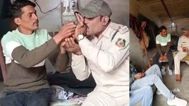 वर्दी में गांजा पीते कैमरे में कैद हुए वनपाल ने विभाग के भ्रष्टाचार की खोली पोल!, एक साइन में 20 प्रतिशत कमीशनखोरी का सनसनीखेज़ खुलासा!