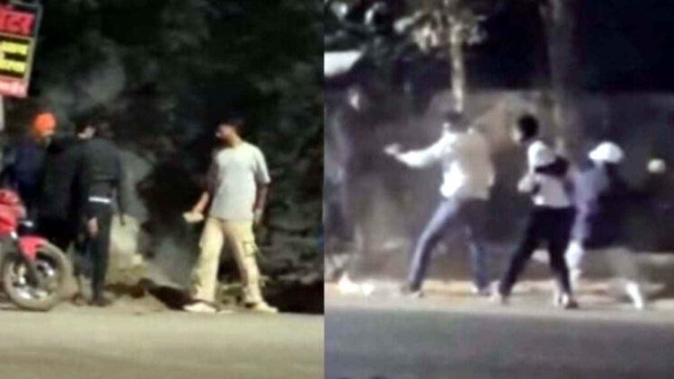 दो गुटों के बीच खूनी संघर्ष, जमकर चले पत्थर, हिंसक झड़प से दहल उठा इलाका, वीडियो सोशल मीडिया पर वीडियो जमकर वायरल, जांच शुरु