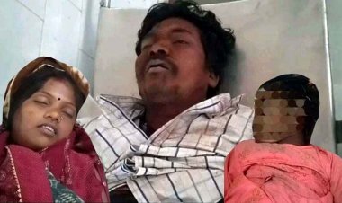 मेला देख कर घर लौट रहा परिवार हादसे का शिकार, पिकअप की टक्कर से बाइक सवार दंपती और 7 वर्षीय बच्ची की मौत, मासूम बेटा गंभीर