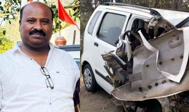 धमतरी में दर्दनाक हादसा, राइस मिल के पास हाईवा की टक्कर से कार के उड़े परखच्चे, भाजपा कार्यकर्ता की मौत, नगर में शोक की लहर