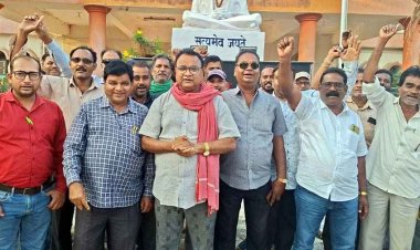 किसानों का पौने चार करोड़ बकाया भुगतान न होने पर उग्र आंदोलन की चेतावनी, 20 फरवरी को प्लांट का घेराव और महासमुंद से रायपुर ट्रेक्टर रैली